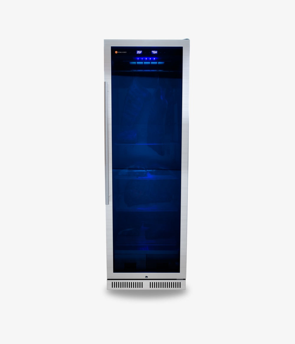 24 Glass Door Under Counter Steak Ager Fridge